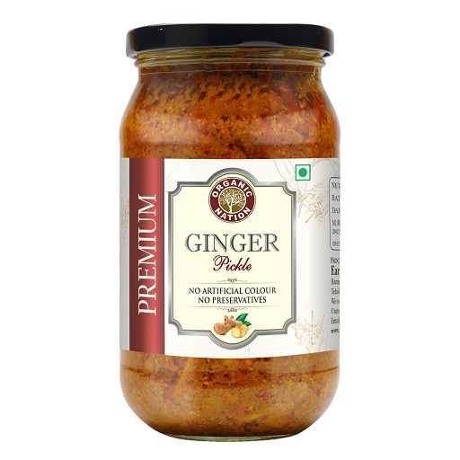 Organic  Ginger Pickle